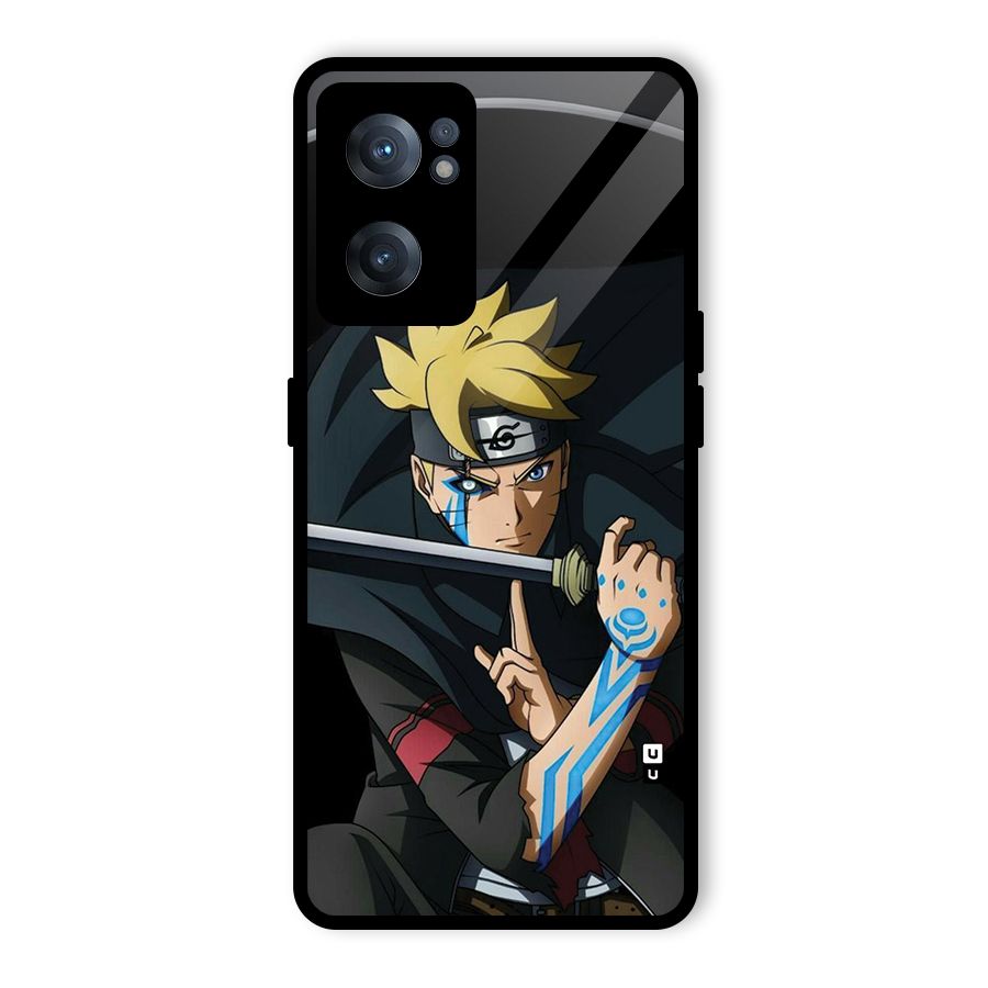 Boruto Uzumaki Stance Glass Back Case for OnePlus Nord CE 2 5G