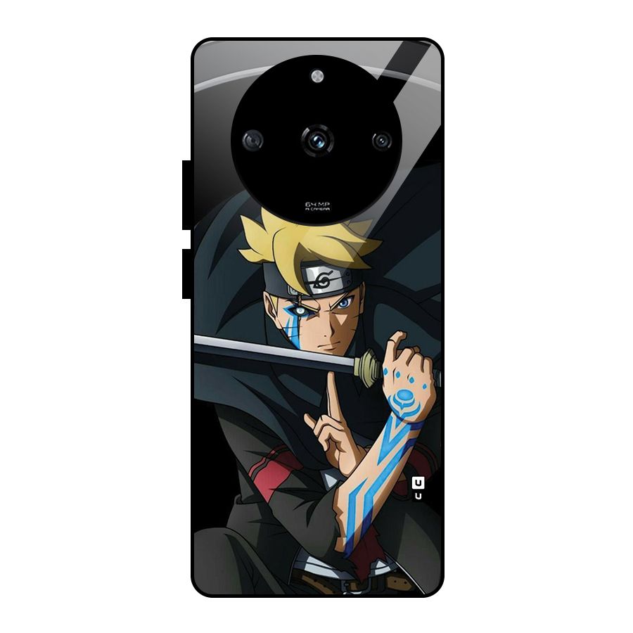 Boruto Uzumaki Stance Glass Back Case for Realme Narzo 60 5G