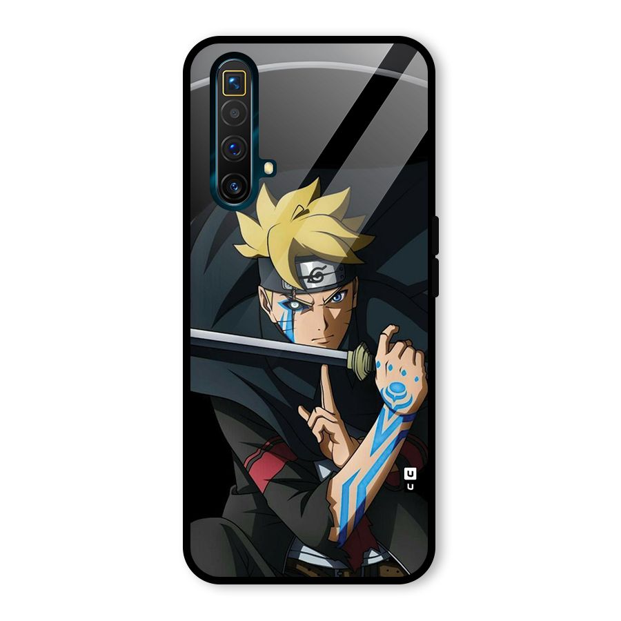 Boruto Uzumaki Stance Glass Back Case for Realme X3