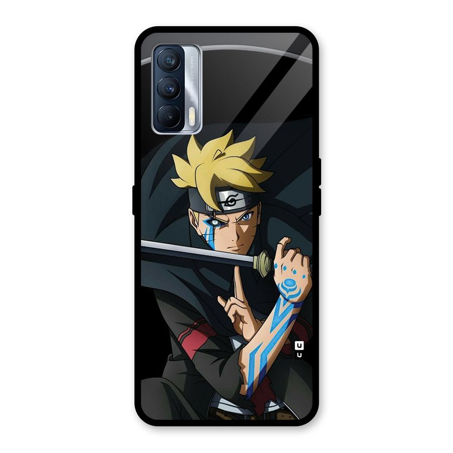 Boruto Uzumaki Stance Glass Back Case for Realme X7