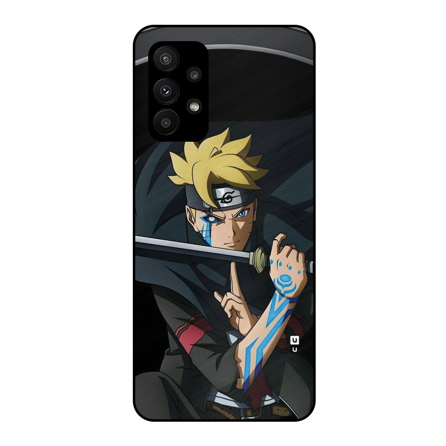 Boruto Uzumaki Stance Metal Back Case for Galaxy A23