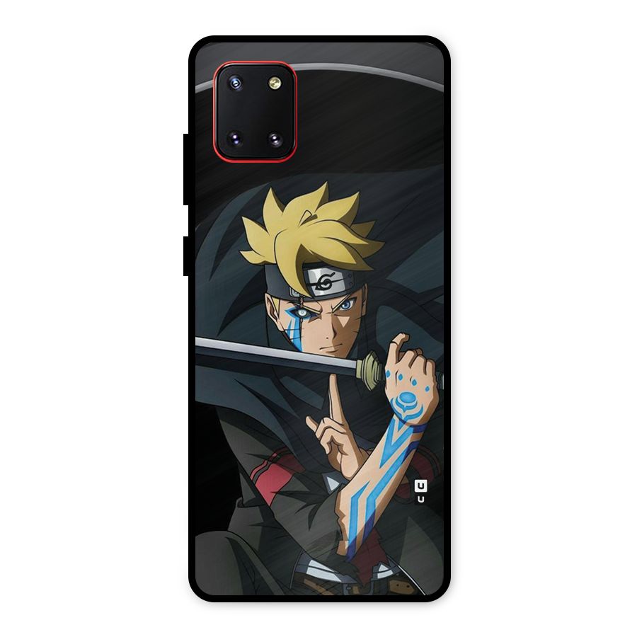 Boruto Uzumaki Stance Metal Back Case for Galaxy Note 10 Lite