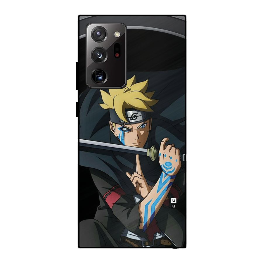 Boruto Uzumaki Stance Metal Back Case for Galaxy Note 20 Ultra 5G