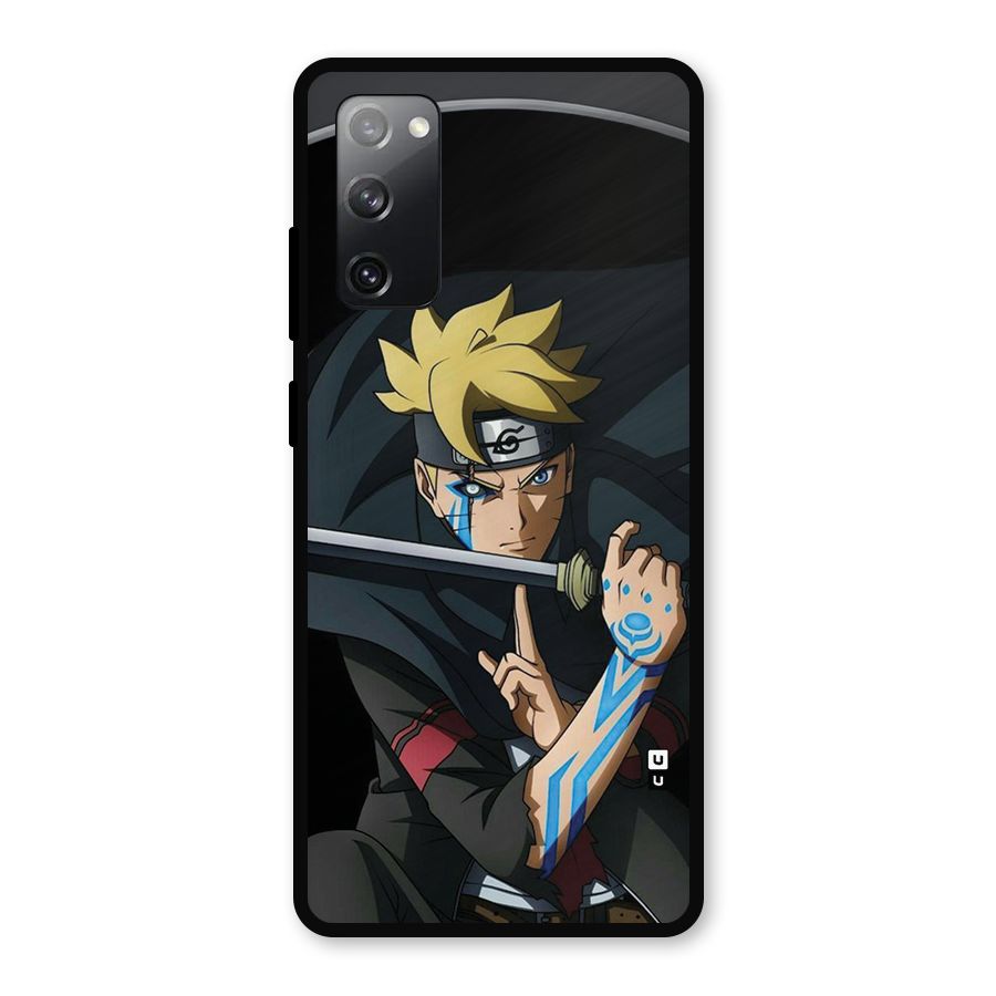 Boruto Uzumaki Stance Metal Back Case for Galaxy S20 FE