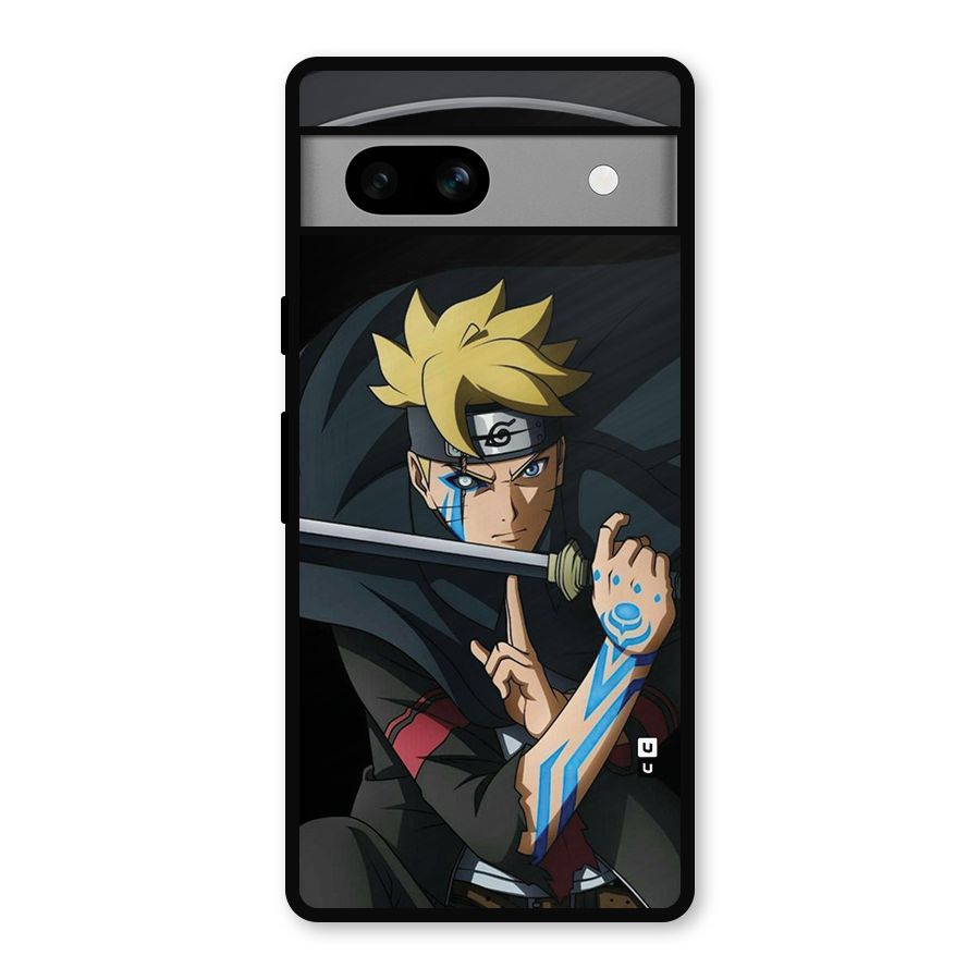 Boruto Uzumaki Stance Metal Back Case for Google Pixel 7a