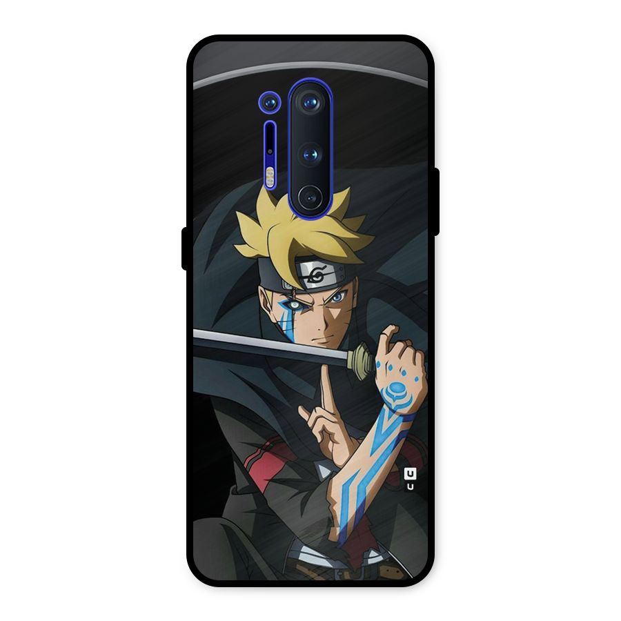 Boruto Uzumaki Stance Metal Back Case for OnePlus 8 Pro