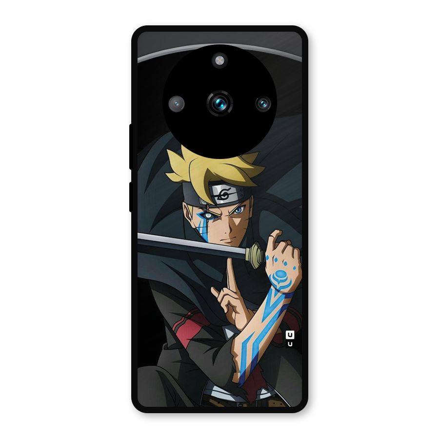 Boruto Uzumaki Stance Metal Back Case for Realme 11 Pro