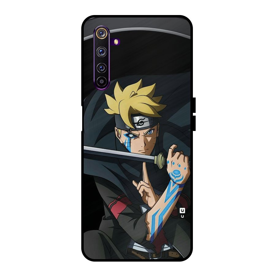 Boruto Uzumaki Stance Metal Back Case for Realme 6 Pro