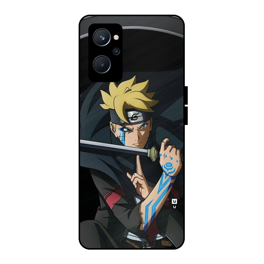 Boruto Uzumaki Stance Metal Back Case for Realme 9i 5G