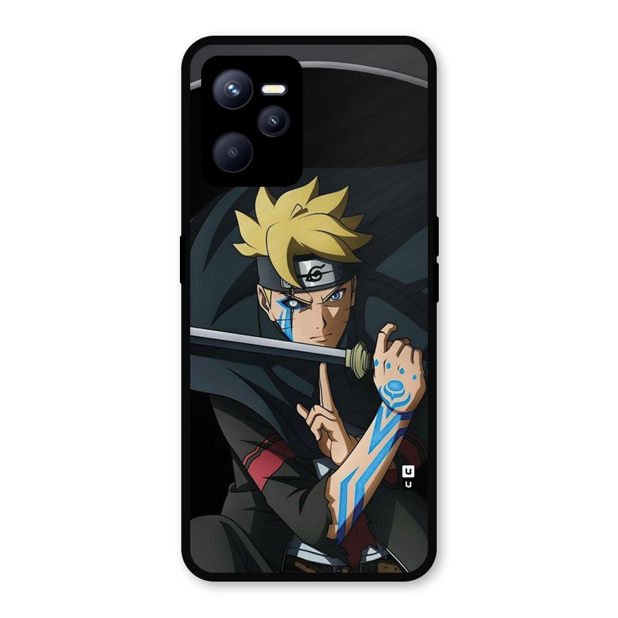 Boruto Uzumaki Stance Metal Back Case for Realme C35
