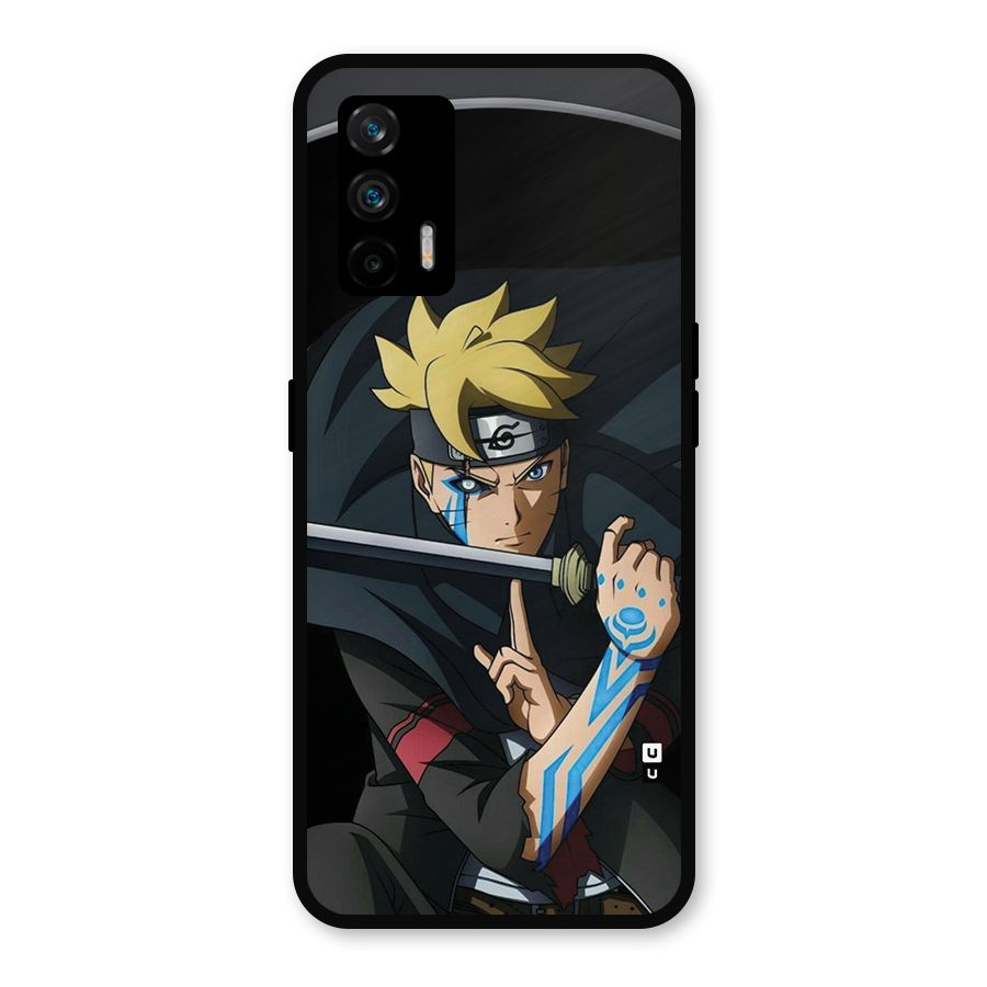 Boruto Uzumaki Stance Metal Back Case for Realme GT 5G