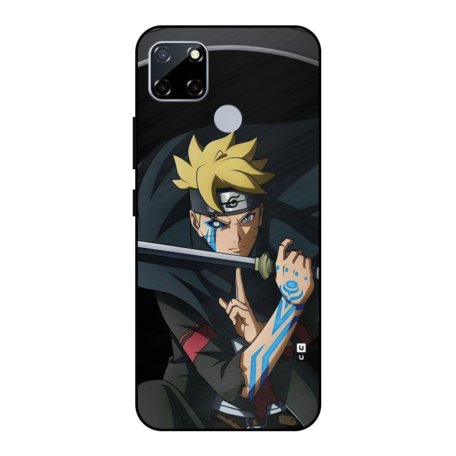 Boruto Uzumaki Stance Metal Back Case for Realme Narzo 20