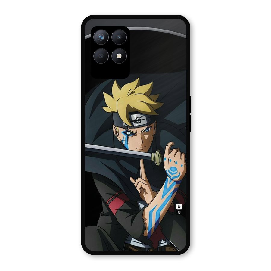 Boruto Uzumaki Stance Metal Back Case for Realme Narzo 50