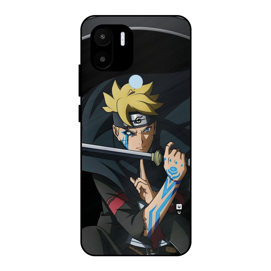 Boruto Uzumaki Stance Metal Back Case for Redmi A2 Plus