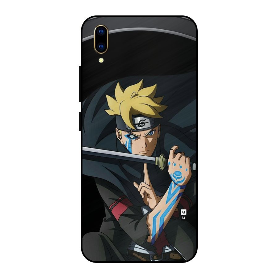 Boruto Uzumaki Stance Metal Back Case for Vivo V11 Pro