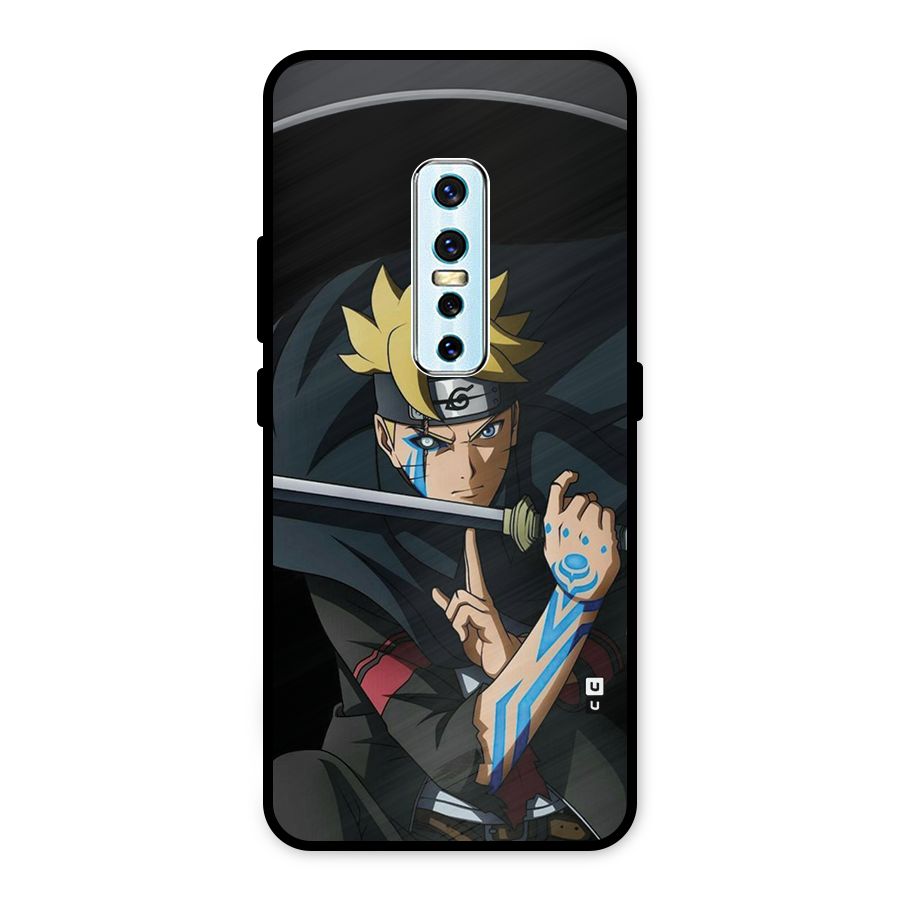 Boruto Uzumaki Stance Metal Back Case for Vivo V17 Pro