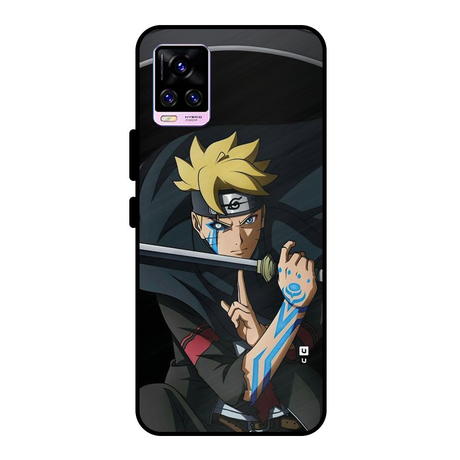 Boruto Uzumaki Stance Metal Back Case for Vivo V20 Pro