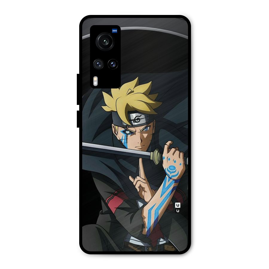 Boruto Uzumaki Stance Metal Back Case for Vivo X60