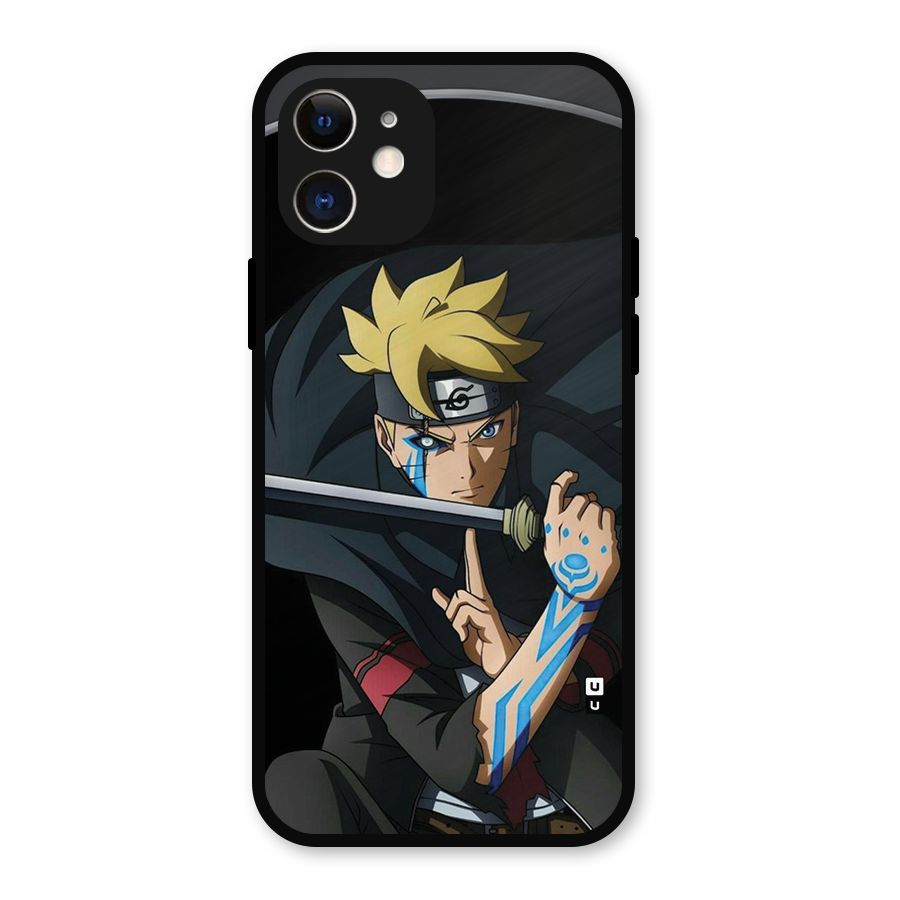 Boruto Uzumaki Stance Metal Back Case for iPhone 12