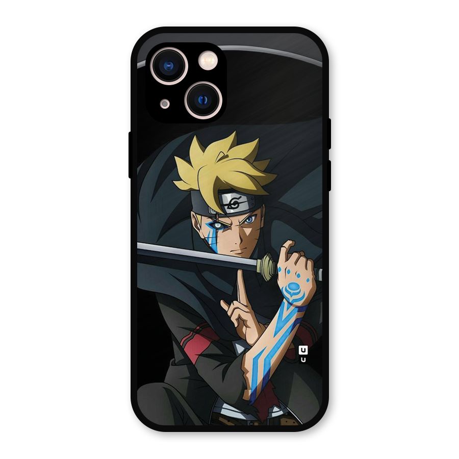 Boruto Uzumaki Stance Metal Back Case for iPhone 13
