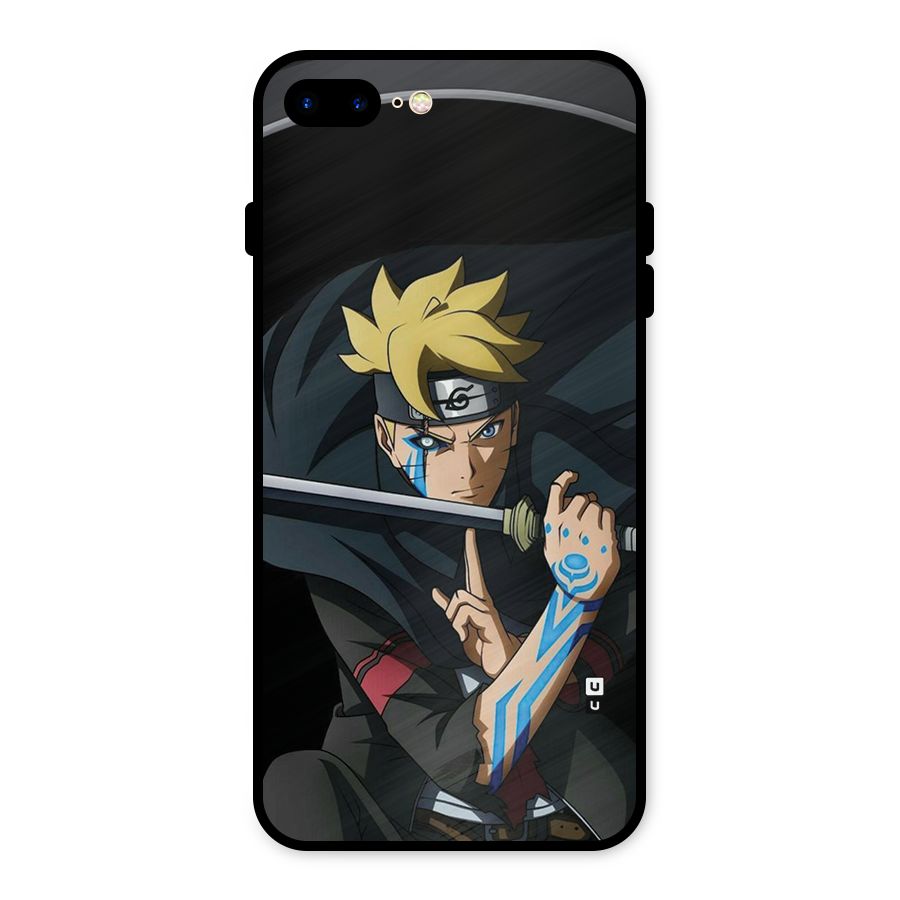 Boruto Uzumaki Stance Metal Back Case for iPhone 8 Plus
