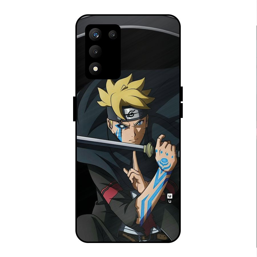 Boruto Uzumaki Stance Metal Back Case for realme 9 5G SE