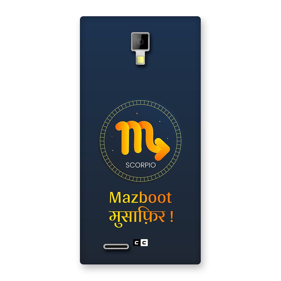 Brave Scorpio Back Case for Canvas Xpress A99