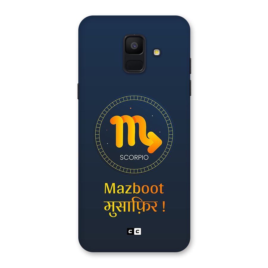 Brave Scorpio Back Case for Galaxy A6 (2018)