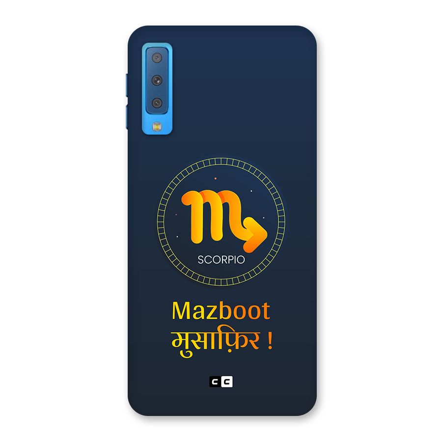 Brave Scorpio Back Case for Galaxy A7 (2018)