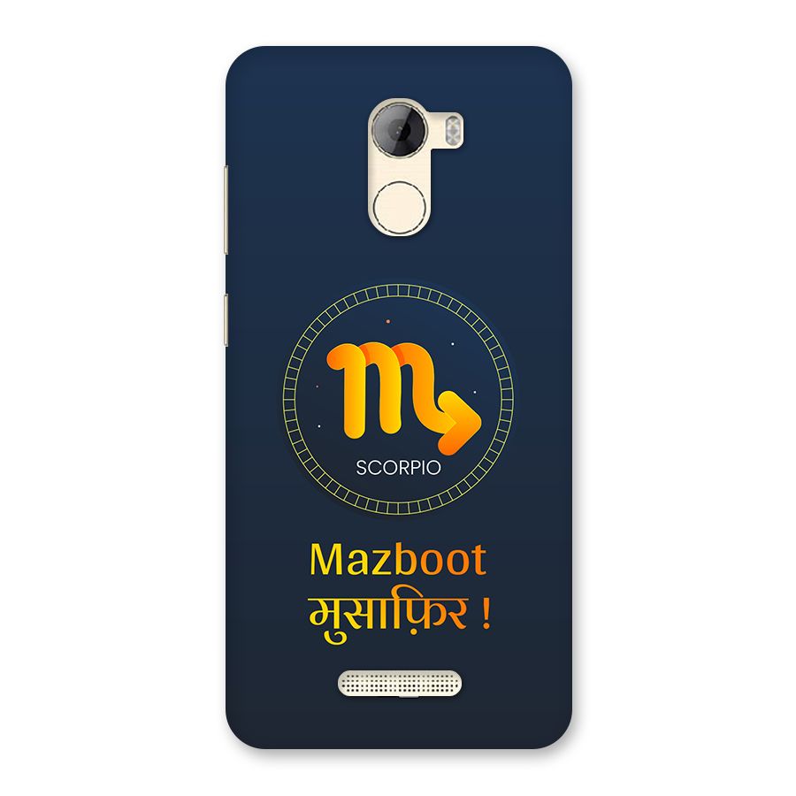Brave Scorpio Back Case for Gionee A1 LIte