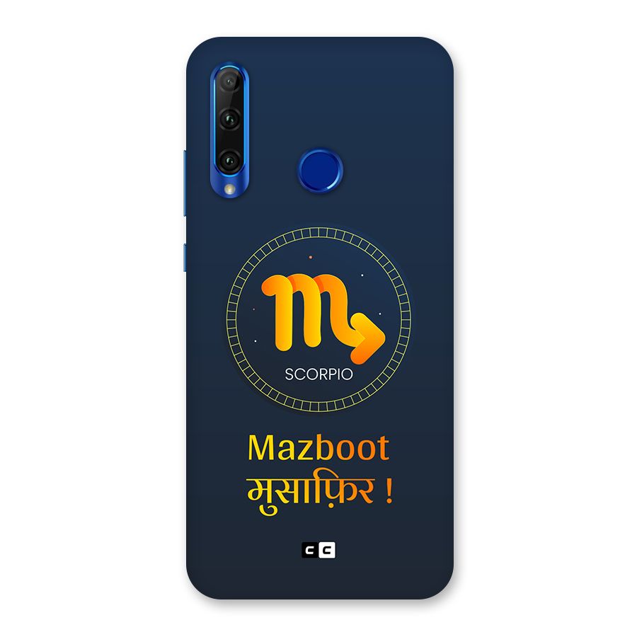 Brave Scorpio Back Case for Honor 20i