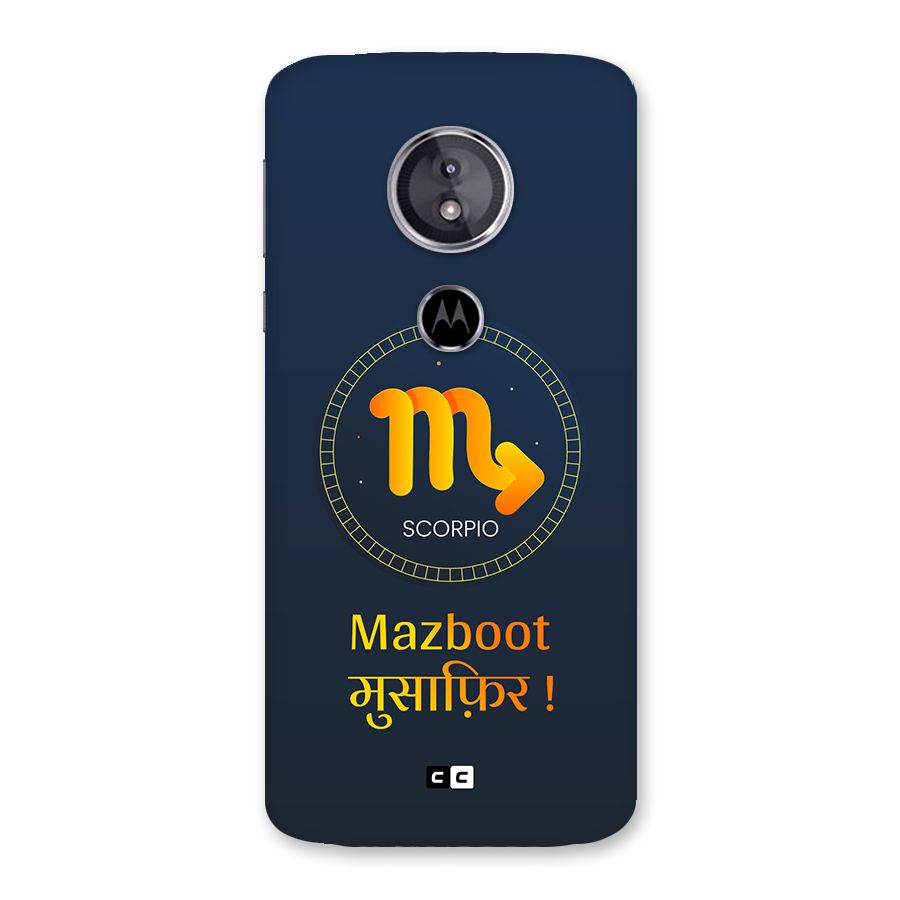 Brave Scorpio Back Case for Moto E5