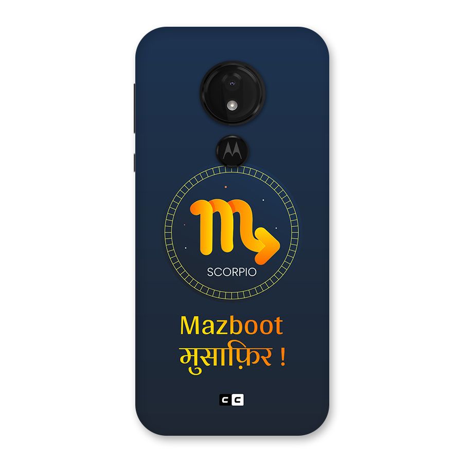 Brave Scorpio Back Case for Moto G7 Power
