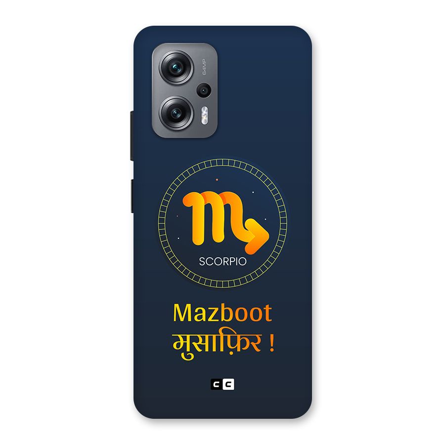 Brave Scorpio Back Case for Redmi K50i