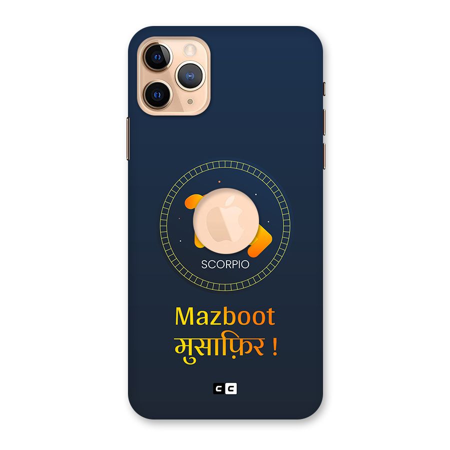 Brave Scorpio Back Case for iPhone 11 Pro Max Logo Cut