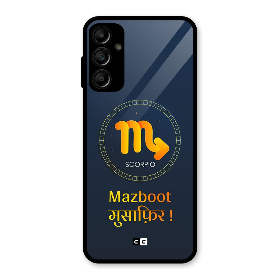 Brave Scorpio Glass Back Case for Galaxy A14 5G