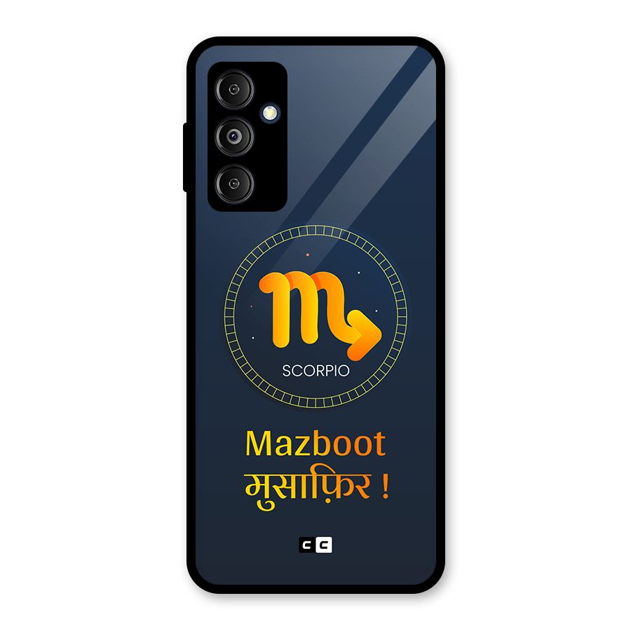 Brave Scorpio Glass Back Case for Galaxy M14 5G