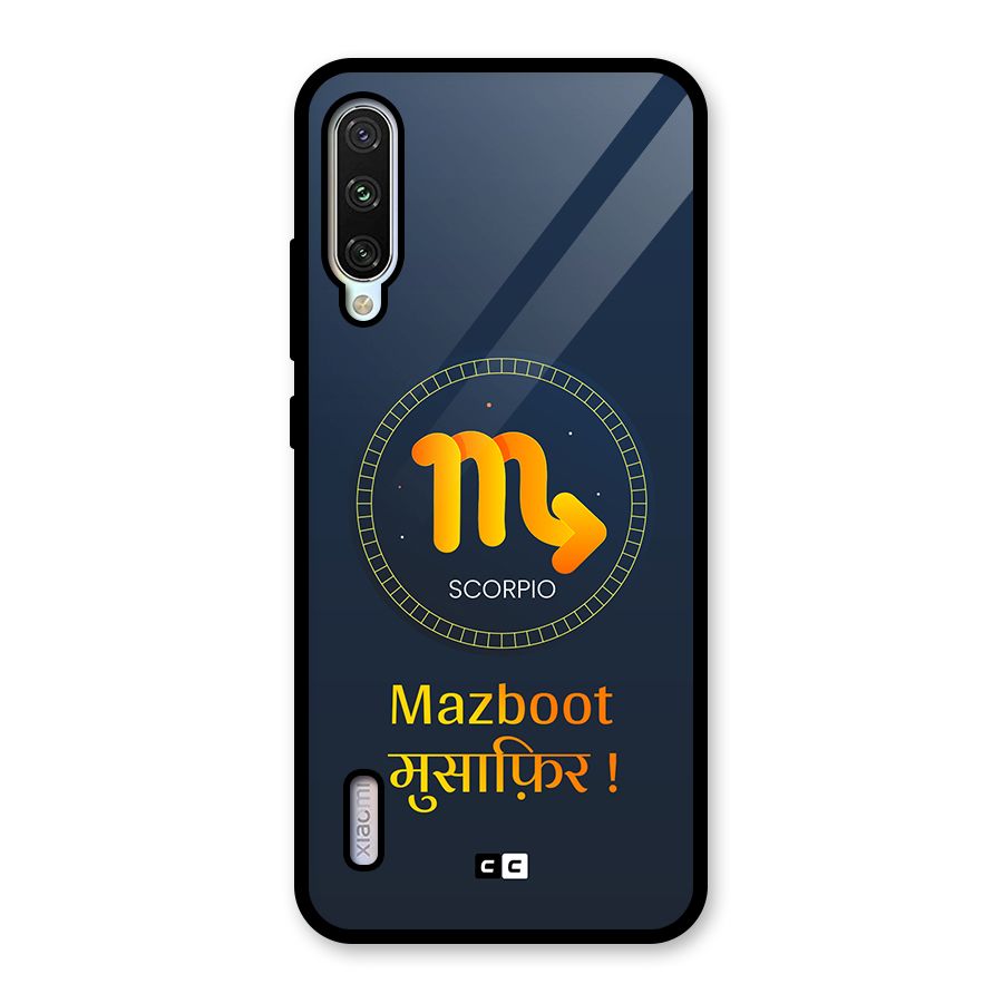 Brave Scorpio Glass Back Case for Mi A3