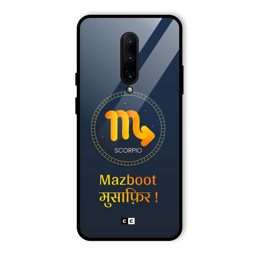 Brave Scorpio Glass Back Case for OnePlus 7 Pro