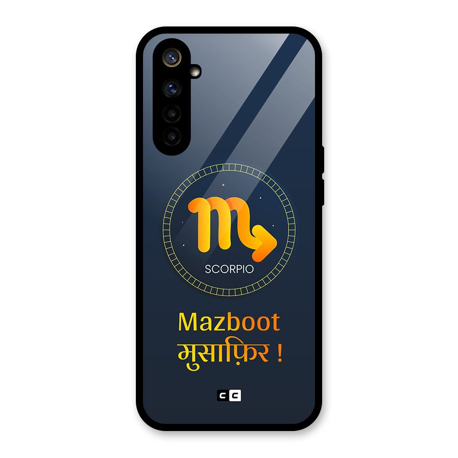 Brave Scorpio Glass Back Case for Realme 6i