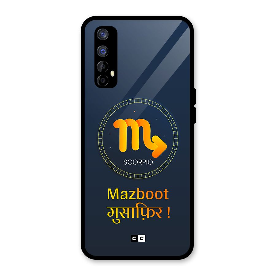 Brave Scorpio Glass Back Case for Realme 7