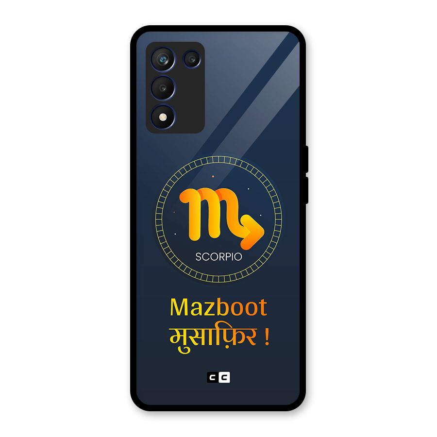 Brave Scorpio Glass Back Case for Realme 9 5G Speed