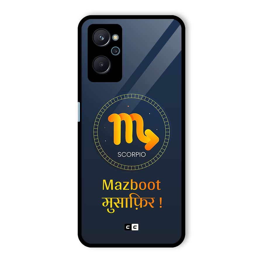 Brave Scorpio Glass Back Case for Realme 9i