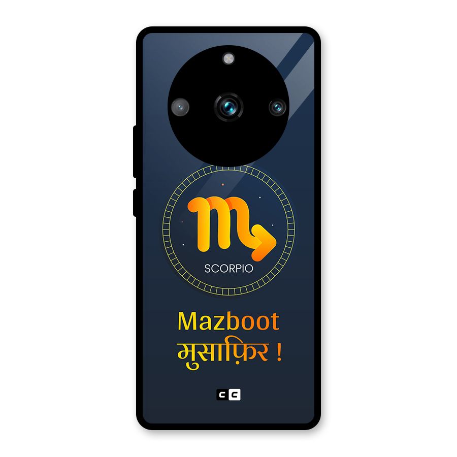 Brave Scorpio Glass Back Case for Realme Narzo 60 Pro