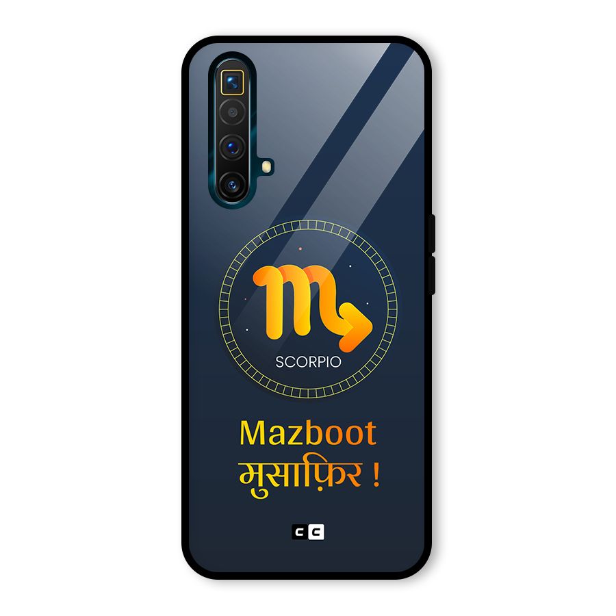 Brave Scorpio Glass Back Case for Realme X3