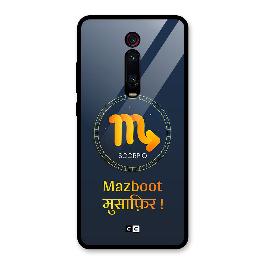 Brave Scorpio Glass Back Case for Redmi K20