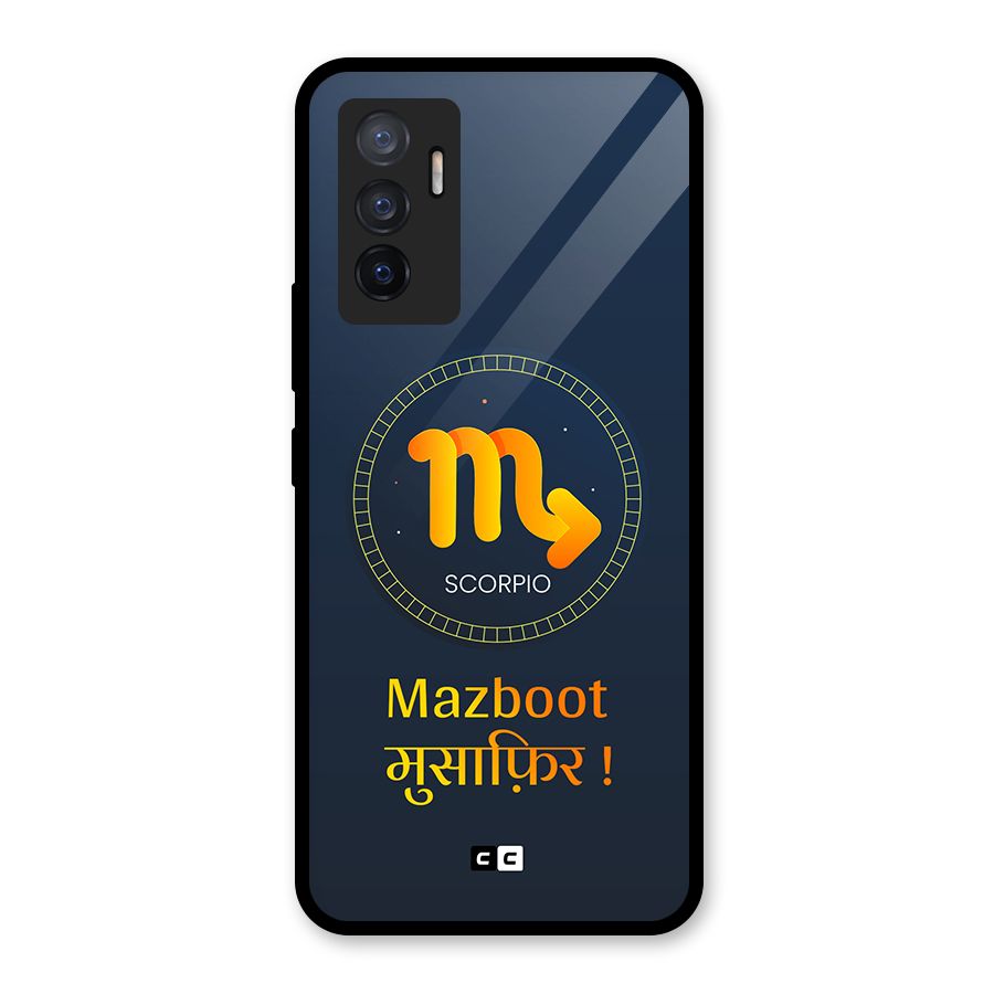 Brave Scorpio Glass Back Case for Vivo V23e
