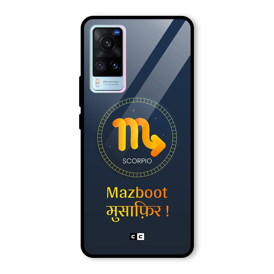 Brave Scorpio Glass Back Case for Vivo X60