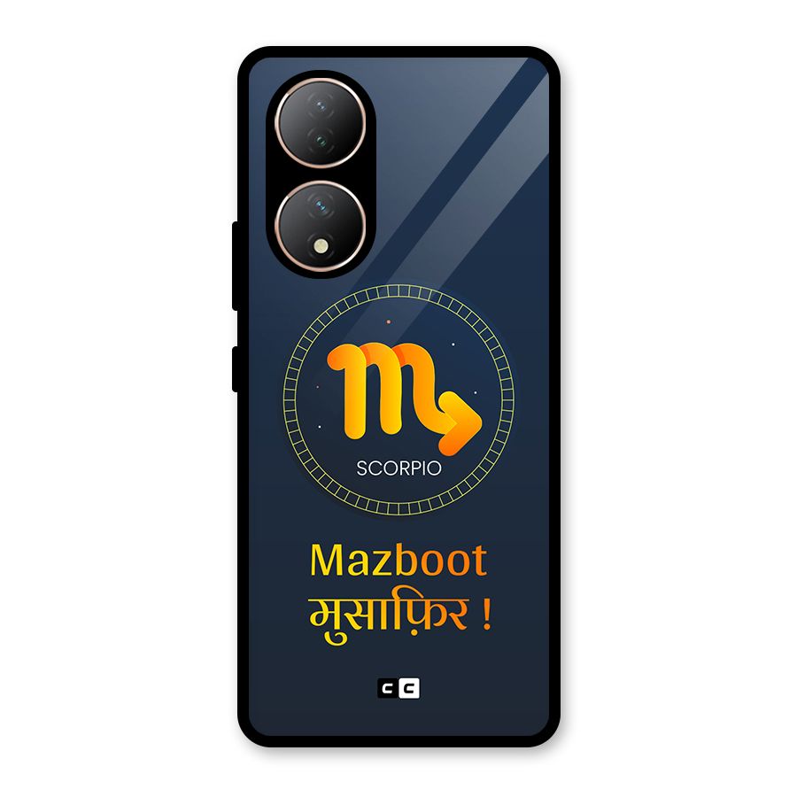Brave Scorpio Glass Back Case for Vivo Y100A