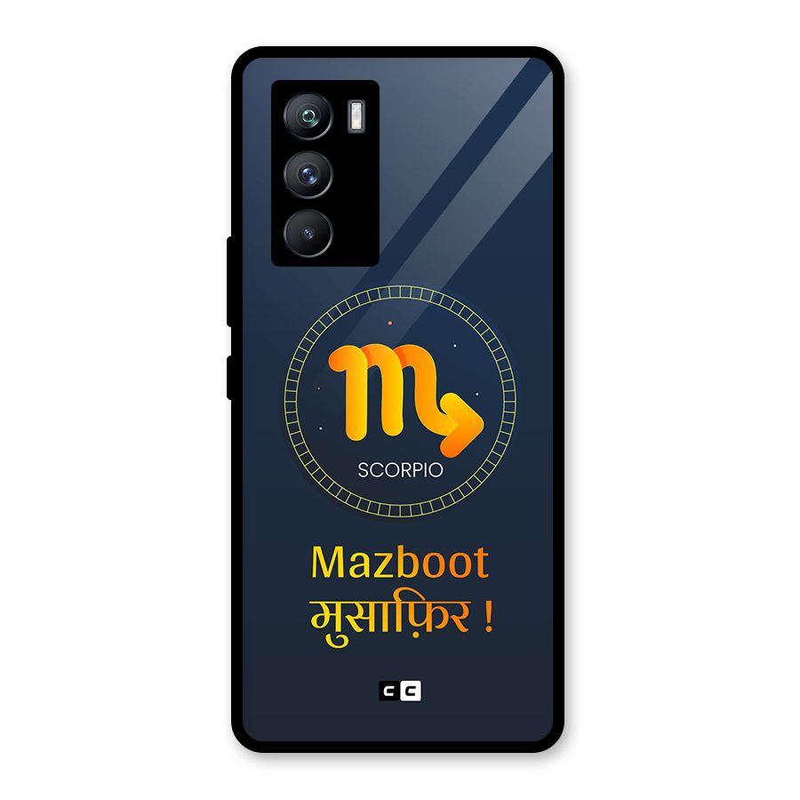 Brave Scorpio Glass Back Case for Vivo iQOO 9 SE